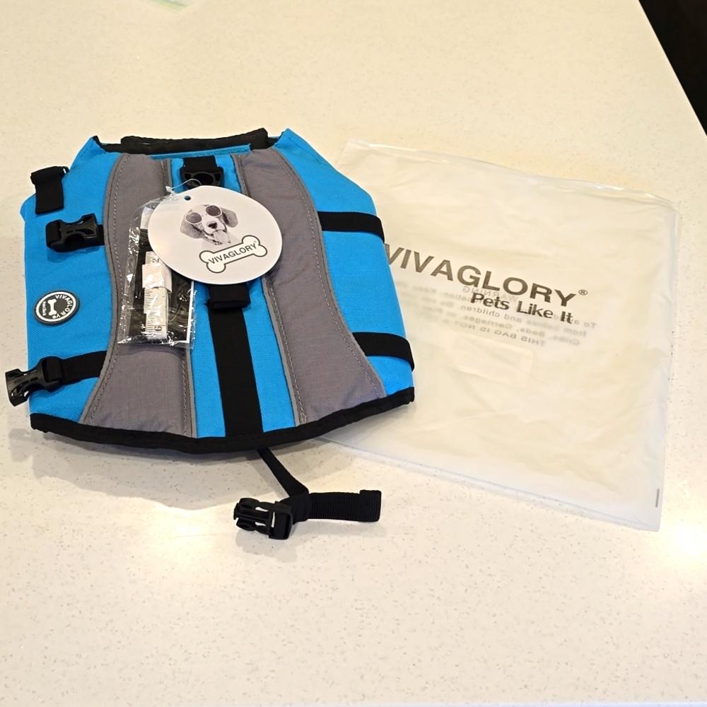 Vivaglory Pet Life jacket. New.